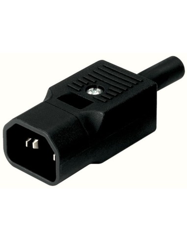 VDE C14 three-pin power plug