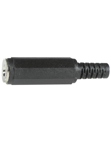 3.5mm 3-pin jack socket with cable guide