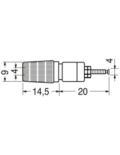 Confezione da 10 cavetti da 60cm con connettori a coccodrillo