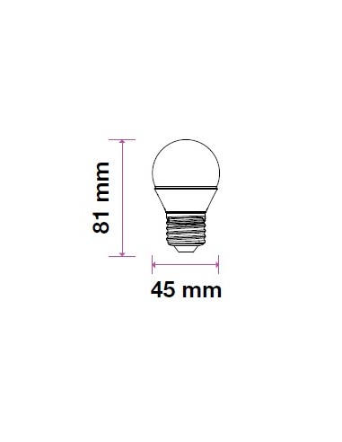 V-TAC Lampadina LED E14 4,8W P45 Compatibile con Google Home e