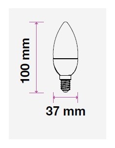 V-TAC SMART HOME VT-5117 2753 LED bulb E27 15W A60 Compatible with Google  Home and  Alexa via V-Tac Smart App