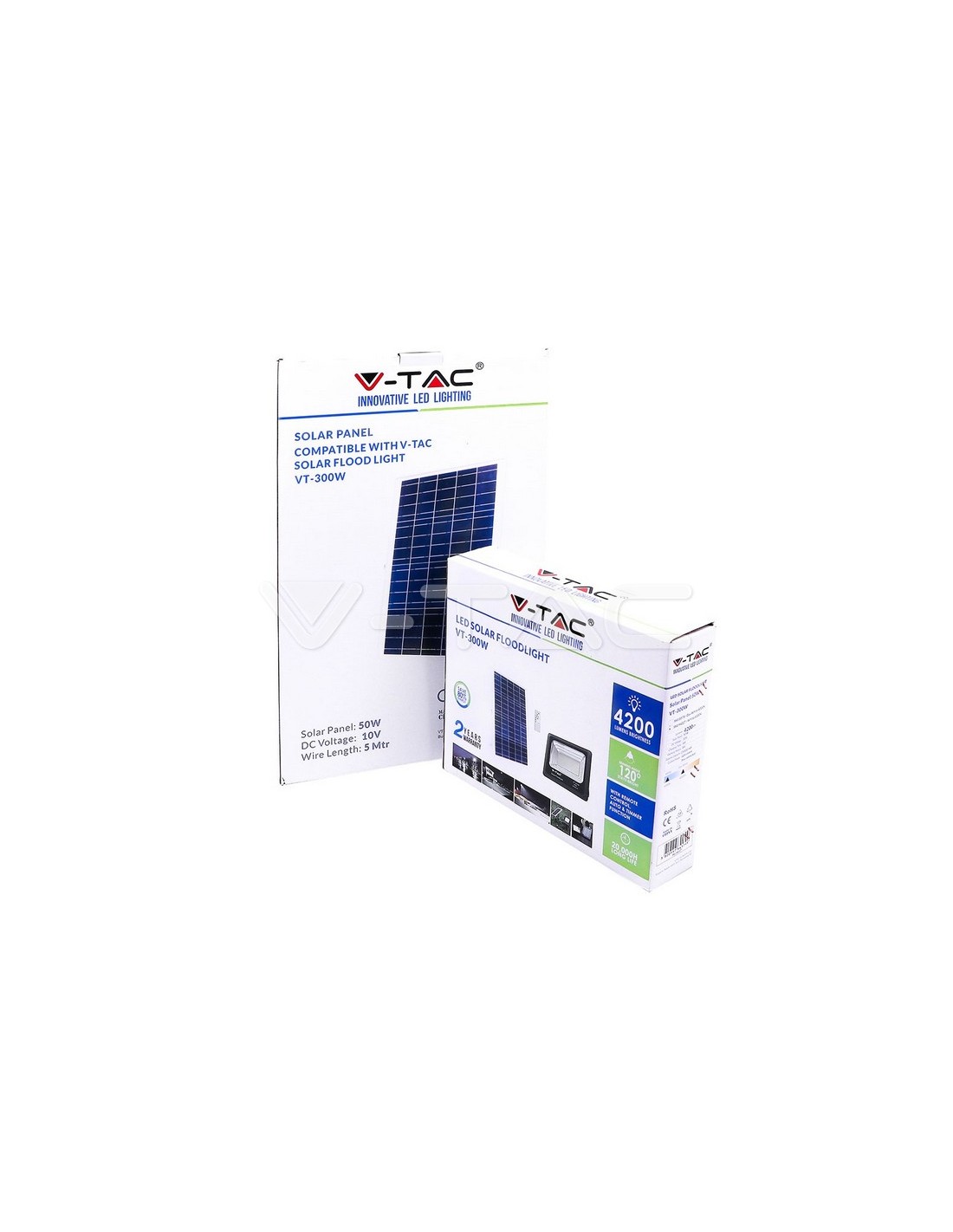 V-TAC VT-60W Faro LED 20W con Pannello Solare e Telecomando 4000K - 6000K -  Vendita Online Materiale elettrico, antifurti, videosorveglianza - Mg  Elettroforniture