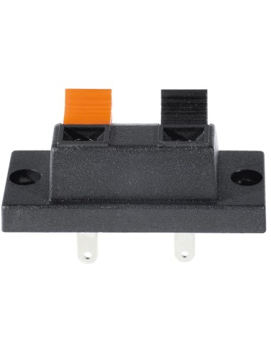 2-pole terminal block for loudspeakers