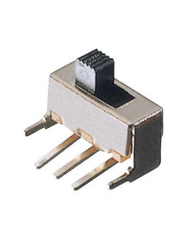 Interruptor deslizante SPDT ON-ON 90° para PCB, 30Vdc 0,5A - Lup Fung SKB-12F23-G6-NS