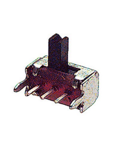 Interruptor deslizante SPDT ON-ON 90° para PCB, 30Vdc 0,3A - Lup Fung SKA-12D01N-G2-NA