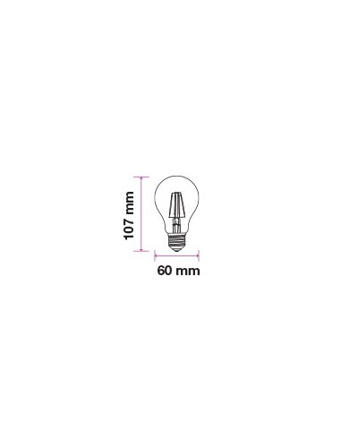 V-TAC VT-2226 Lampadina LED E14 5,5W Candela CRI95