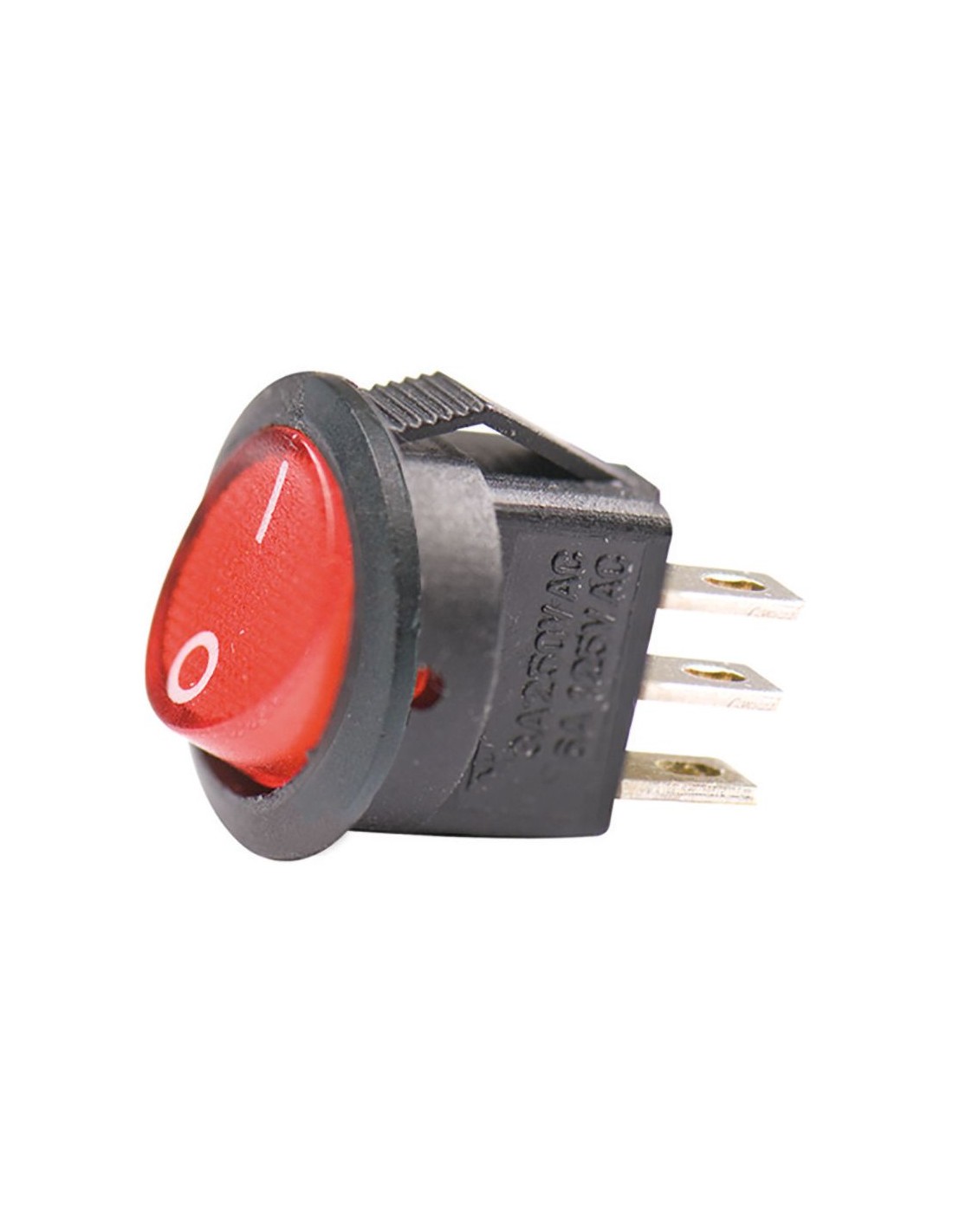 Interruptor Basculante Iluminado Roja 230V