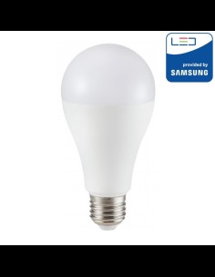 Ampoule LED E27 A65 15W - 100w 4500K° Thermoplastique blanc naturel