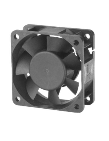 Ventilador axial 60x60x25,4mm termoplástico, casquillos, 12Vdc 0,13A, 4000 rpm - Commonwealth FP-108F/12VDC