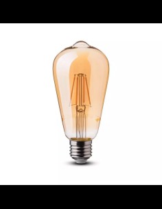 V-TAC VT-1854D 4213 Lampadina LED E14 6W Candela 2700K Dimmerabile