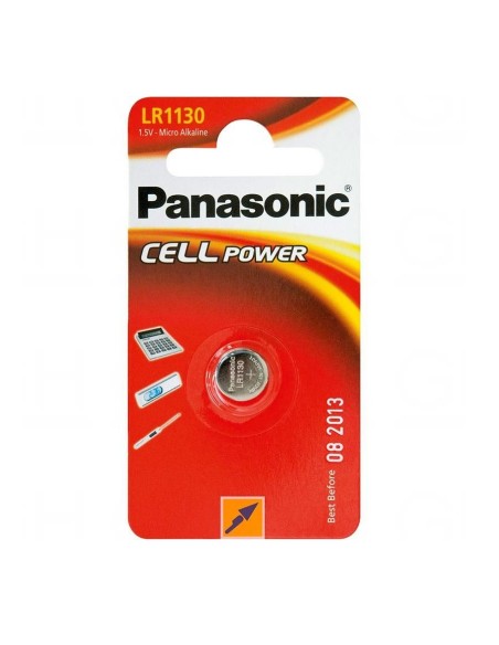 PANASONIC - Pile bouton LR1130 - 1 pile bouton Panasonic LR1130