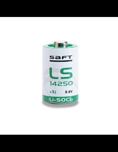 Pile lithium - chlorure de thionyle (li-socl2) 3.6V 2.6Ah avec languettes à  souder Saft