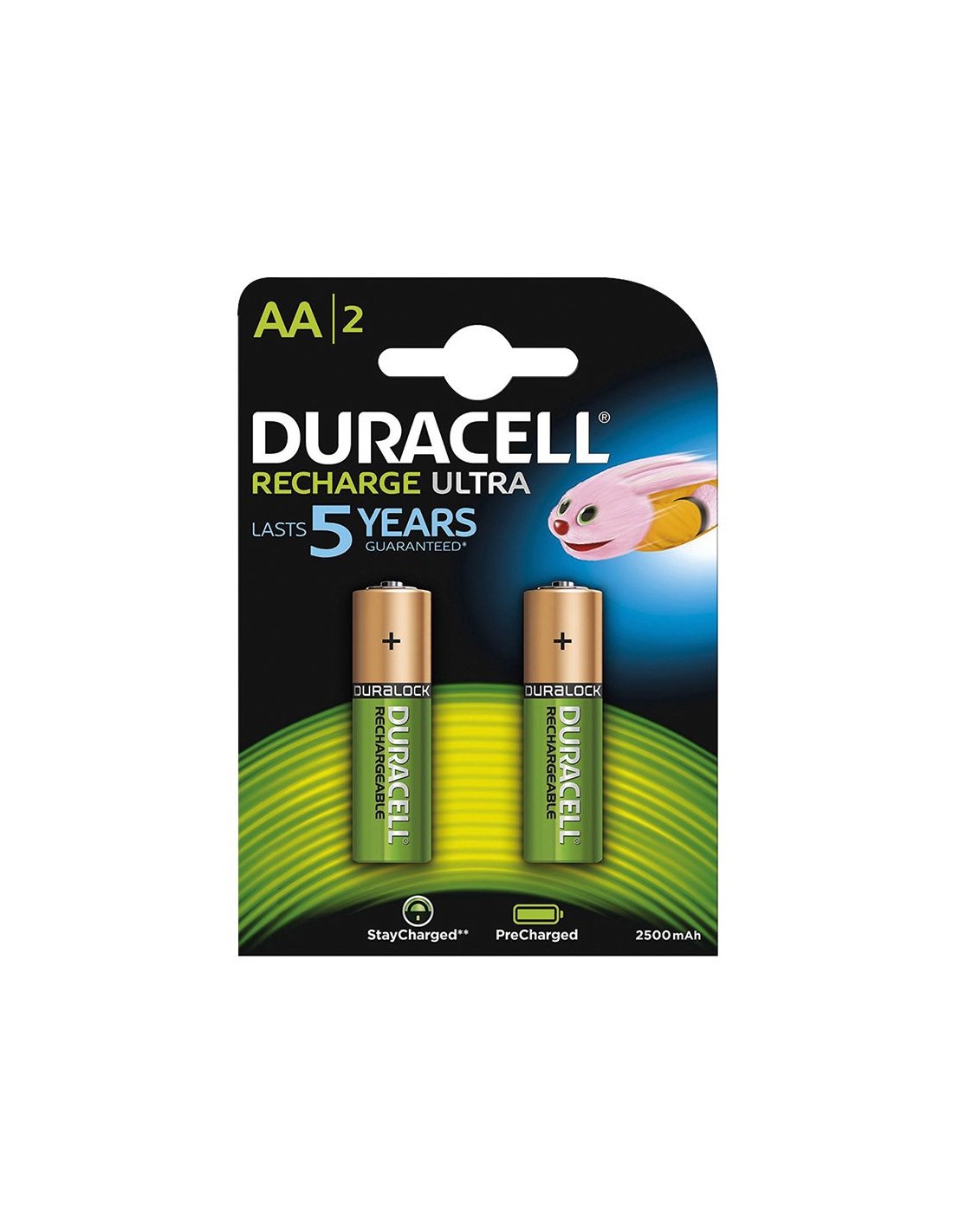 Uitpakken Herinnering isolatie Oplaadbare Ni-Mh AA 1,2V 2500mAh Duracell 'Recharge Ultra' batterijen