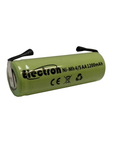 Batteria ricaricabile Ni-Mh 4/5AA 1,2V 1200mAh con linguette a saldare