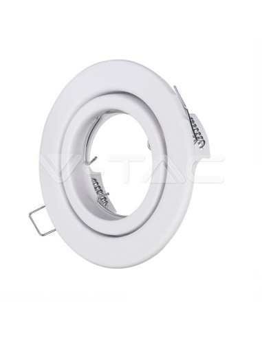 V-TAC VT-7227 3469 LED Recessed Round Spotlight GU10 White