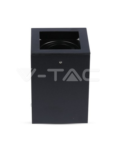 V-TAC VT-797 3631 LED Spotlight Holder Surface Mounted Adjustable Round GU10 Colour Black