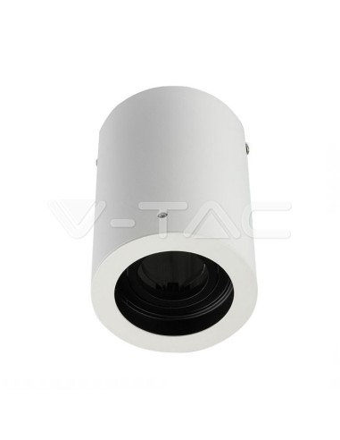 V-TAC VT-796 3627 LED spotlight holder Surface Mounted Rotunda GU10 Colour White