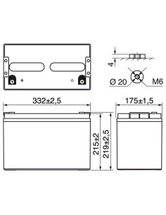 Batterie plomb scellée 12V 18Ah - BS131N Kilsen > Protecteur