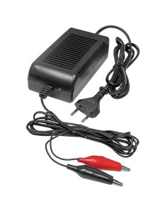 Chargeur de batterie au plomb pour voitures et motos 6V/12V 0.75A avec  connecteurs à