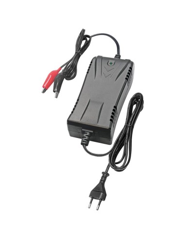 Lead-acid battery charger 12V 3A with crocodile connectors - Extracell