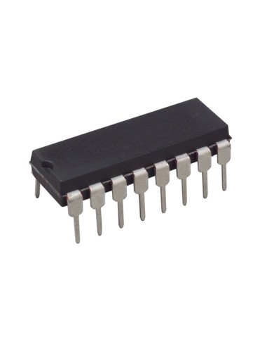 CD4033 integrated circuit, decade counter/divider, 16 MHz, 3-18V, DIP-16