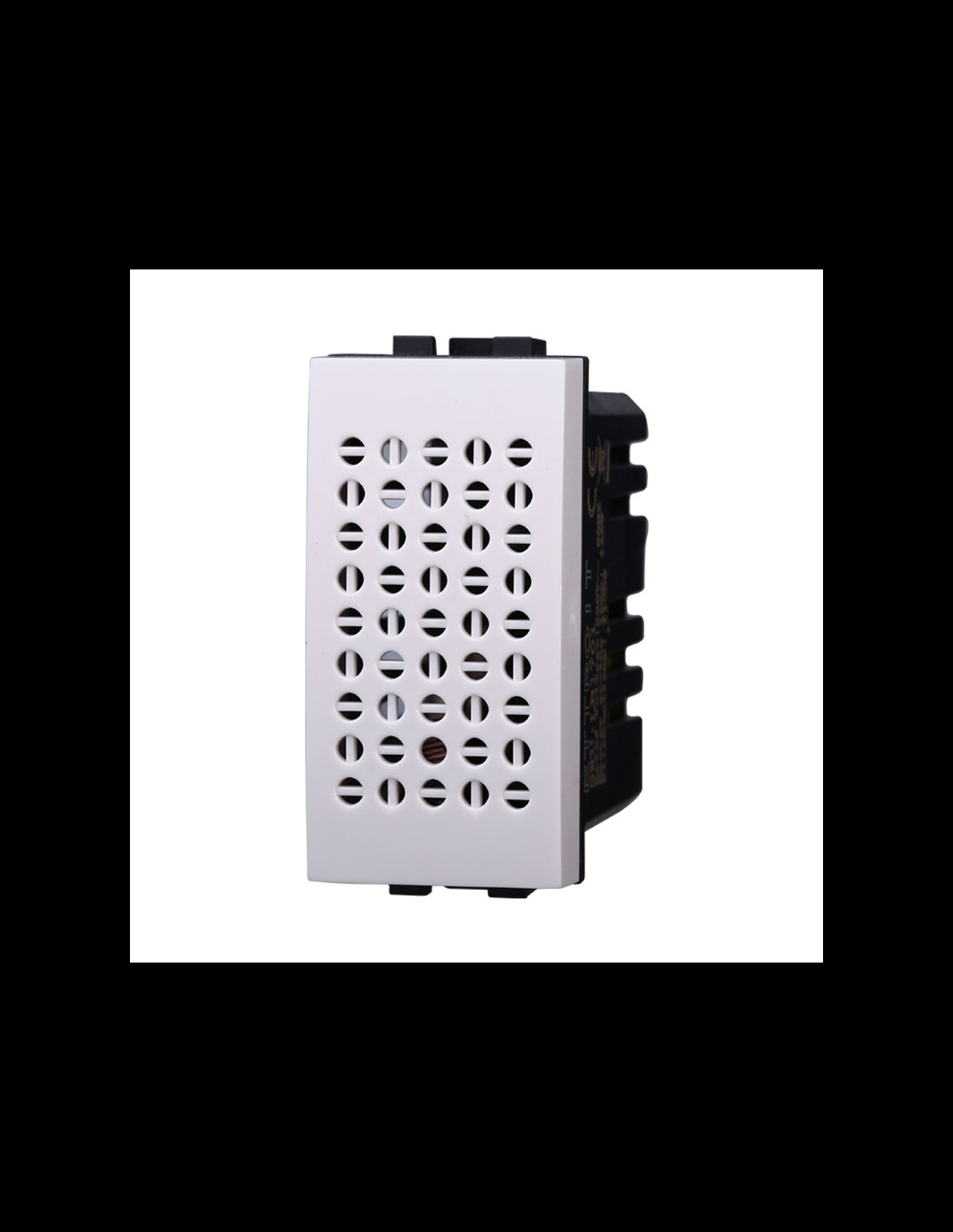 Módulo de interruptor táctil, serie Space, blanco, compatible con la serie  BTicino Living - Ettroit LB1401