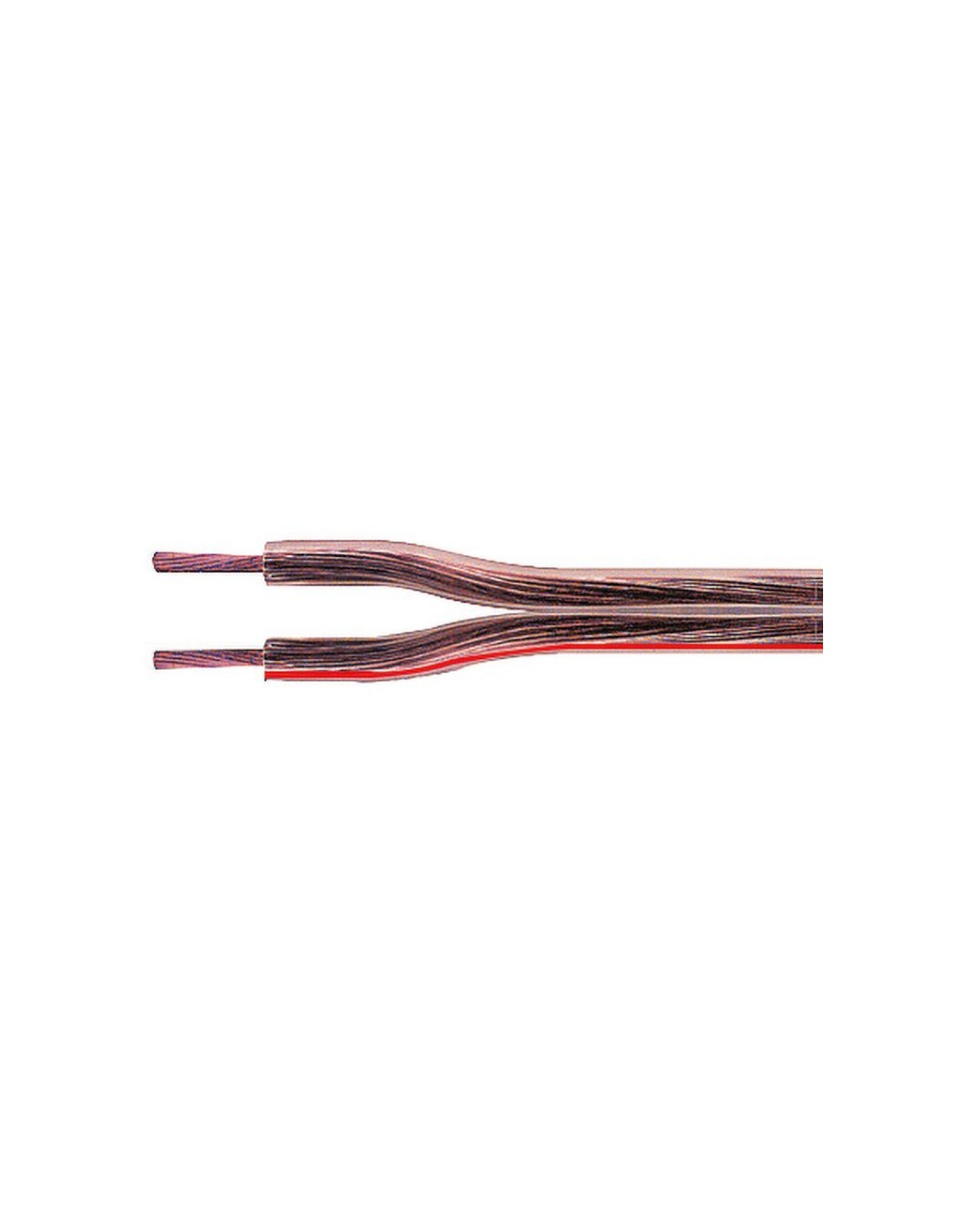 Câble ruban 2x1.50 mm2, conducteur en cuivre, gaine en PVC