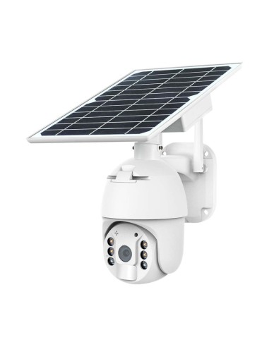 Telecamera PTZ, pannello solare, WiFi, 2.0 MPx, sensore di movimento, audio bidirezionale, bianco - V-TAC VT-11024-WIFI 11618