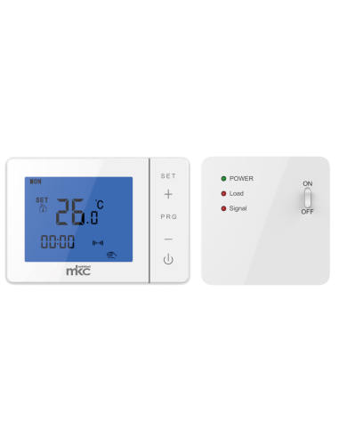 Termostato Digitale Controllo Temperatura e Umidità Wi-Fi 2.4 Controllo  Remoto