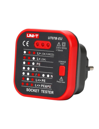 Testeur de prises électriques UNI-T UT07B-EU