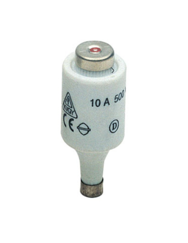 Fuse D, DII E27, quick-action, 22x50mm, 500V 4A, use F - Wimex 5300204